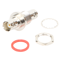 Adaptador doble BNC hembra RF Industries RFB-1135 chasis