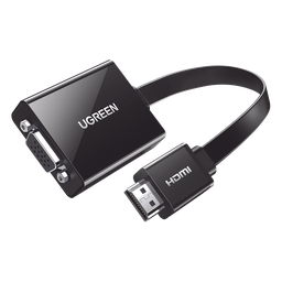 Convertidor HDMI a VGA Ugreen 40248 1080P con audio 3.5mm