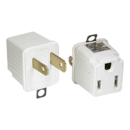 Adaptador clavija aterrizada a polarizada Surtek SYS-136074