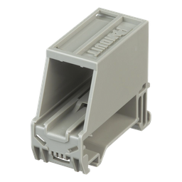 Adaptador riel DIN Panduit CADIN1IG 1 puerto gris