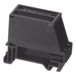 Adaptador riel DIN Panduit CADIN1BL 1 puerto negro