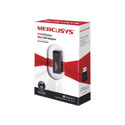 Adaptador WiFi USB Mercusys MW300UM N300 300 Mbps mini