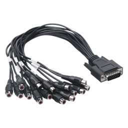 Adaptador de audio Hikvision 101501653 16 canales para DVR