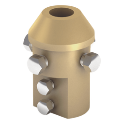 Adaptador punta pararrayos Aplicaciones Tecnológicas AT-011-A 1½"