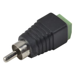Adaptador RCA macho EPCOM JR-R591 terminal tornillo CCTV