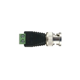 Adaptador BNC EPCOM Titanium TT-RG-17 macho a 2 terminales 75 Ohm