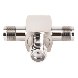 Adaptador SMA RF Industries RSA-3401 tipo T triple hembra