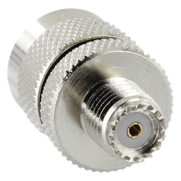 Adaptador RF RF Industries RFU-626 Mini UHF hembra a UHF macho