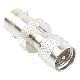 Adaptador RF Mini-UHF macho a BNC hembra RFU-622