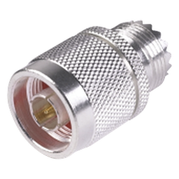 Adaptador coaxial RF Industries RFN-1035-1 N macho a UHF hembra