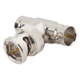 Adaptador BNC RF Industries RFB-1130 en T macho a 2 hembra 50 Ohm