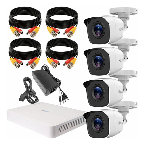 Kit Videovigilancia HILOOK BY HIKVISION 4 Camaras 1mp CCTV