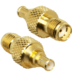 Adaptador SMA hembra a MCX macho Syscom ADP-SMAF-MCXM