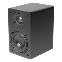 Bocina de estantería TruAudio CT4 4" 40W 8 ohm negro