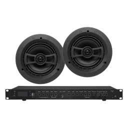 Kit amplificador EPCOM ProAudio EP2060W 2x60W 2 bocinas
