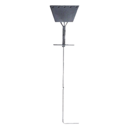 Ancla de piso tipo paleta Syscom Towers SAZ-90G 210 cm