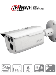 Camara Dahua HAC-HFW1500D Bullet de 5 MP/ Metalica/ Lente 3.6 mm