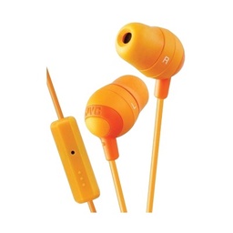 Audífonos in-ear JVC HA-FR37 con micrófono naranja