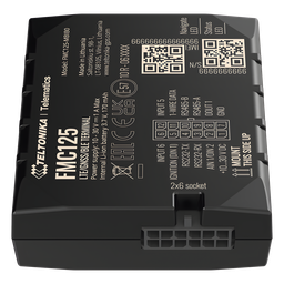Rastreador GPS vehicular Teltonika FMC125 4G LTE Cat 1