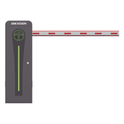 Barrera vehicular Hikvision KT-320-LED(4MR) brazo 4m