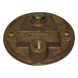 Base redonda pararrayos Total Ground TG-BR bronce