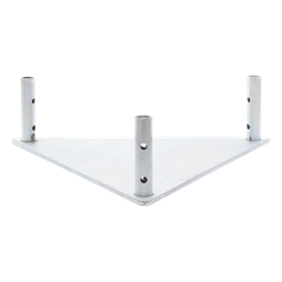 Base triangular Syscom Towers SBZ-45 galvanizada para STZ45