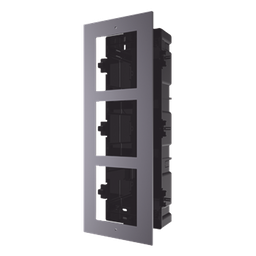 Base empotrar Hikvision DS-KD-ACF3 3 módulos videoportero