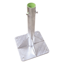 Base para mástil Syscom Towers SLM-BA-7G 30x30 cm