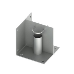 Base de piso o esquina SYSCOM TOWERS SLM-BA-2G mástil 2"