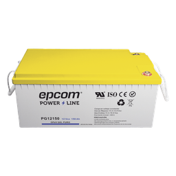Batería gel OPzV EPCOM PG12150 12V 150Ah ciclo profundo