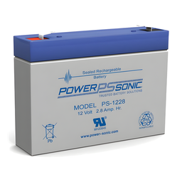 Batería 12V Power Sonic PS-1228 2.8Ah AGM/VRLA
