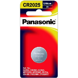 Batería de botón Panasonic CR2025PM 3V litio 150mAh