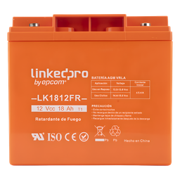Batería de respaldo LinkedPro LK1812FR 12V 18Ah AGM