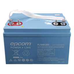 Batería ciclo profundo EPCOM Powerline PL100D12EV 12V 100Ah