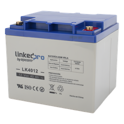 Batería respaldo LinkedPro LK4012 12V 40Ah AGM-VRLA