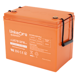 Batería de respaldo LINKEDPRO LK7512FR 12V 75Ah AGM