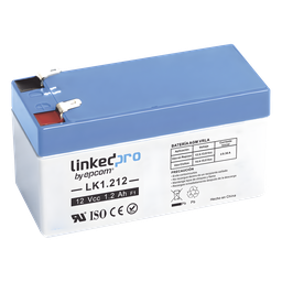 Batería respaldo LinkedPro LK1.212 12V 1.2Ah AGM-VRLA