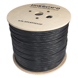 Cable siamés Cat5e LinkedPro EP-CAT-5E-V2P 305m CCA