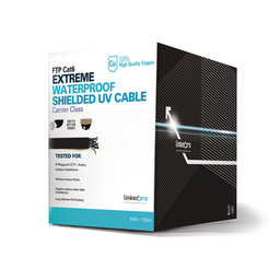 Bobina cable Cat6 LinkedPRO PRO-CAT-6-EXT/500 152.5m FTP exterior