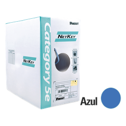 Bobina cable UTP Panduit NetKey NUC5C04BU-CE Cat5e 305m