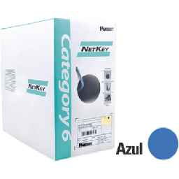 Bobina cable UTP Cat6 Panduit NUC6C04BU-ME 305m azul CM