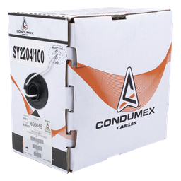 Cable de alarma Condumex SY-22-04/1000 4x22 AWG 305m