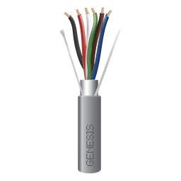 Cable seguridad Genesis 3206-1109 6x22 AWG blindado plenum