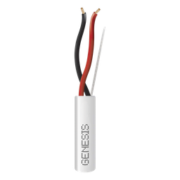 Cable Genesis 2121-1101 2x16 AWG Riser CMR-CL3R 305m