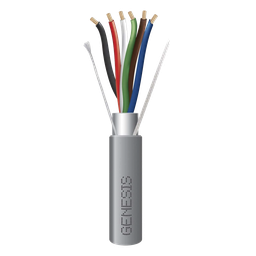 Cable blindado Genesis 2206-1109 6x22 AWG Riser 305m