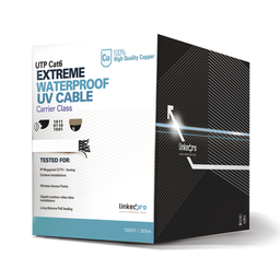 Bobina cable UTP Cat6 LinkedPro PRO-CAT-6-EXT-LITEW 305m