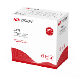 Bobina cable UTP Cat6 Hikvision DS-1LN6UZC0B 305m azul