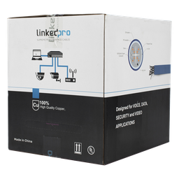 Cable Cat6+ LinkedPro PRO-CAT6-S F/UTP 305m