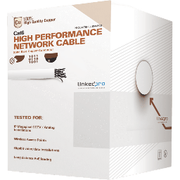 Bobina cable UTP Cat6+ LinkedPro PRO-CAT-6-PLUS-W/500-V2