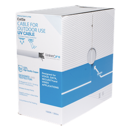Bobina UTP Cat5e LinkedPro PRO-CAT5-EXT-LITEW-V2 305m blanco